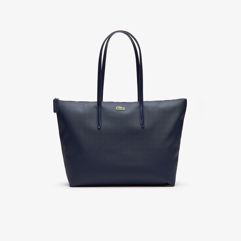 Bolso Tote Lacoste L.12.12 Concept Zip Mujer Azul Marino Azules | RM3-32243H8