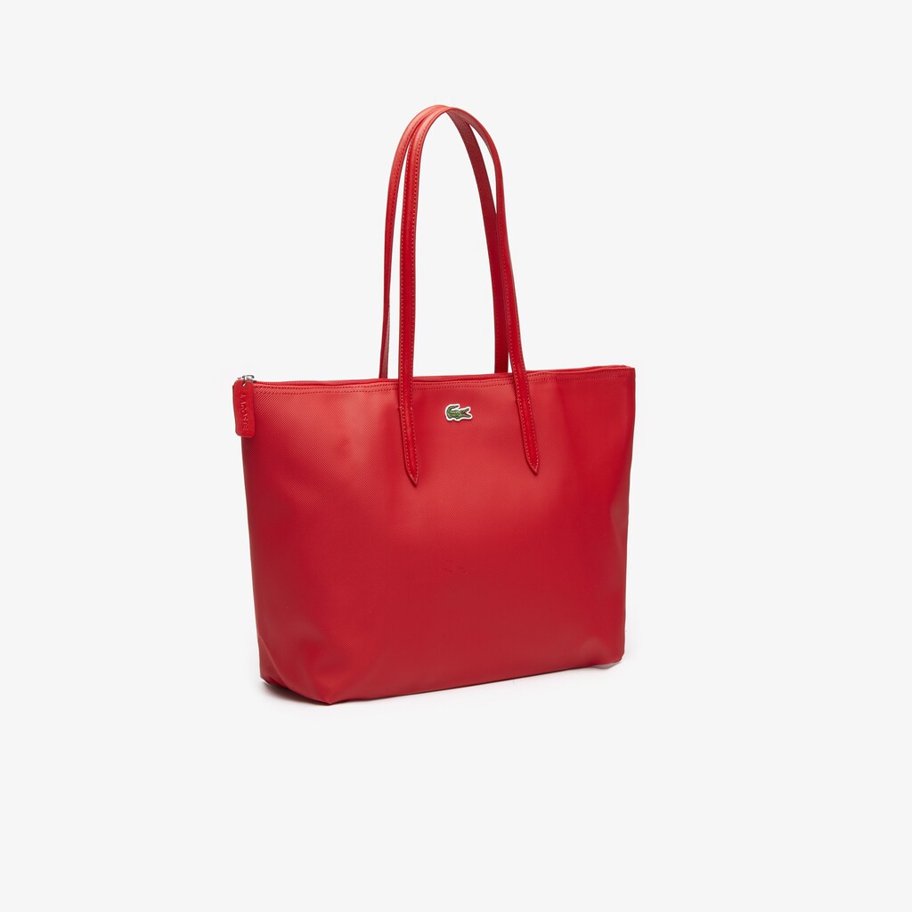 Bolso Tote Lacoste L.12.12 Concept Zip Mujer Rojos | PI0-38493M9