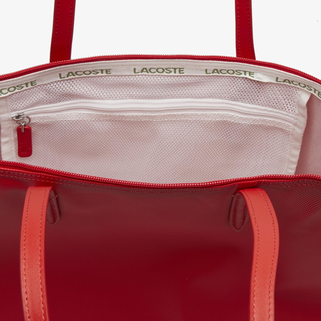 Bolso Tote Lacoste L.12.12 Concept Zip Mujer Rojos | PI0-38493M9