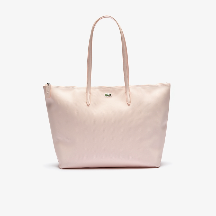 Bolso Tote Lacoste L.12.12 Concept Zip Mujer Rosas | JD9-44584B6