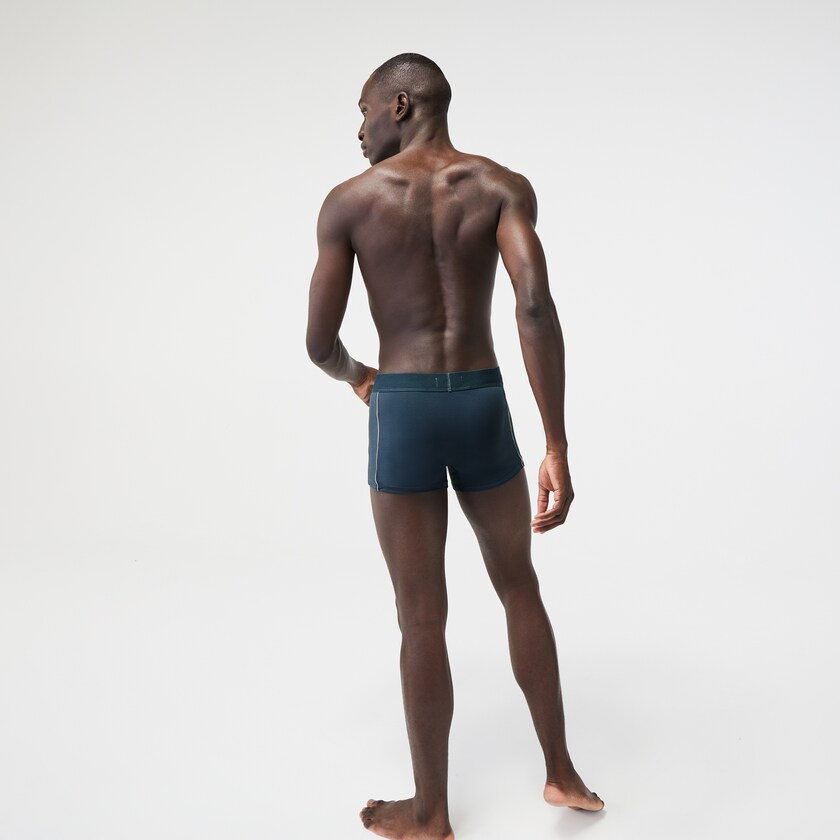 Bragas Lacoste Motion Technical Piqué Boxer Hombre Azules | DY3-18591C2
