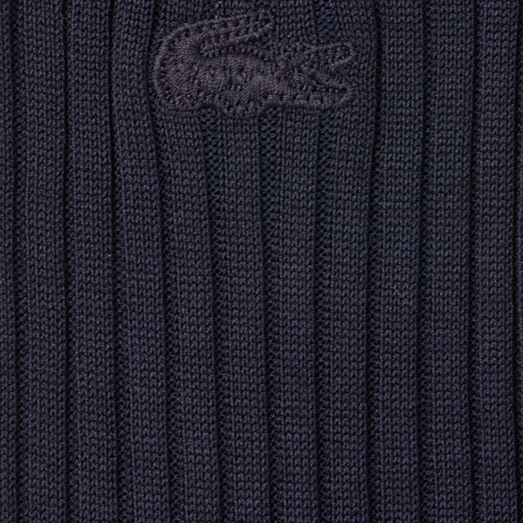 Calcetines Lacoste Ribbed Hombre Azul Marino Azules | ER1-97059I1