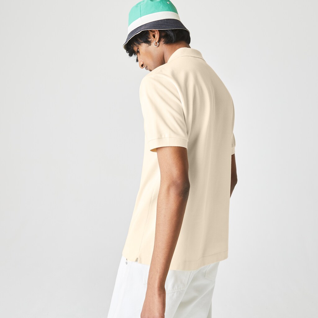 Camisa Polo Lacoste Classic Fit L.12.12 Hombre Beige | KN4-27842W9