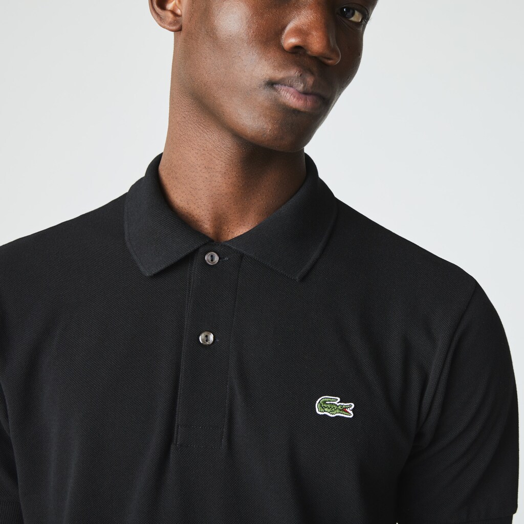 Camisa Polo Lacoste Classic Fit L.12.12 Hombre Negros | KO8-04080E7