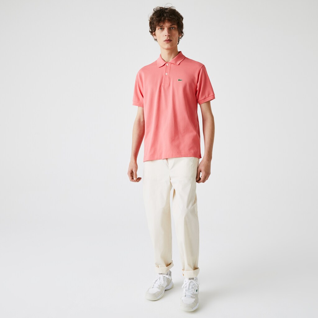 Camisa Polo Lacoste Classic Fit L.12.12 Hombre Rosas | KR1-17021J5