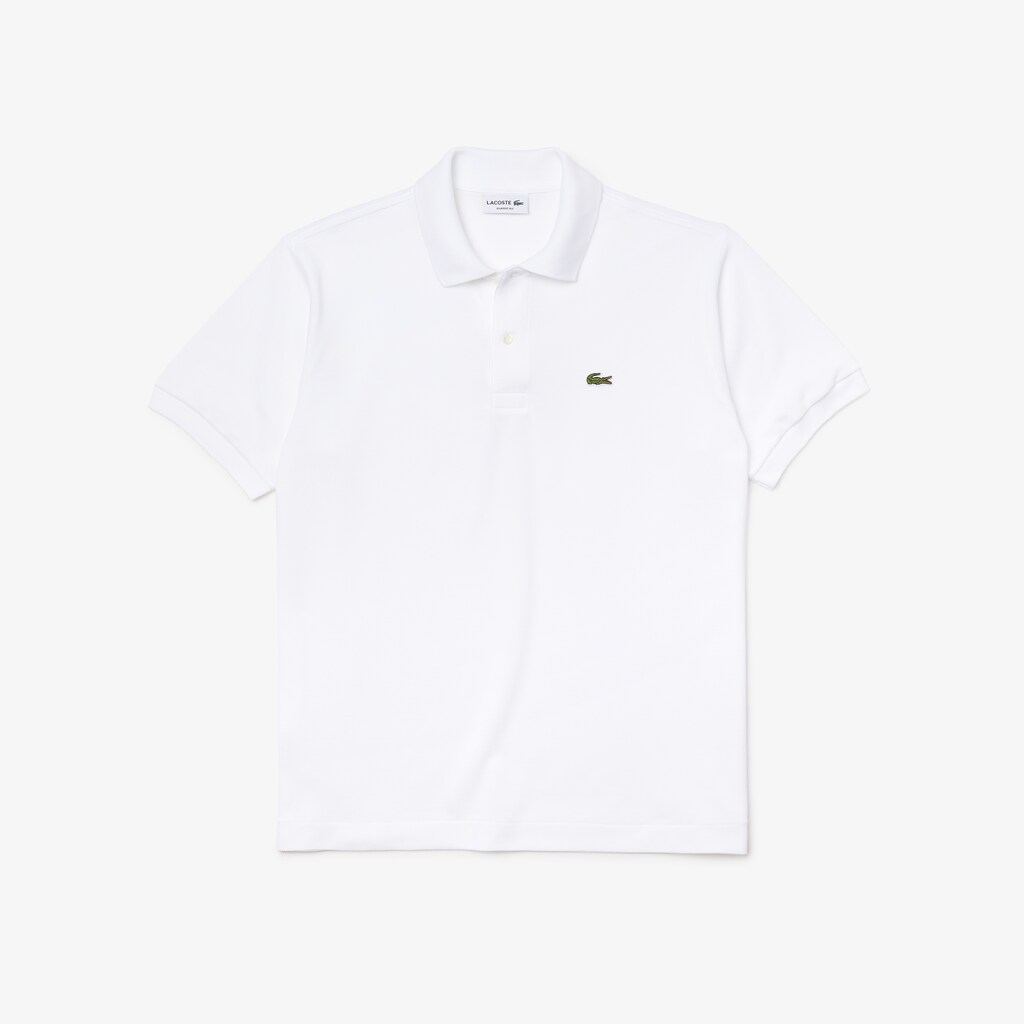 Camisa Polo Lacoste Classic Fit L.12.12 Hombre Blancos | OL3-14391E4