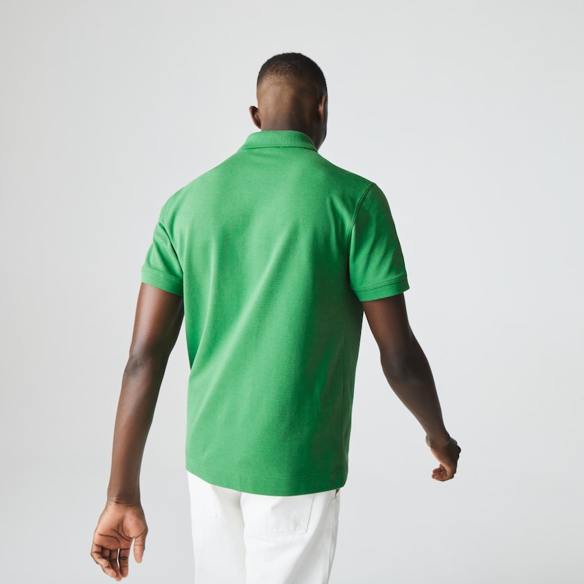Camisa Polo Lacoste Classic Fit Organic Cotton Piqué Hombre Verdes | TF9-52755X1