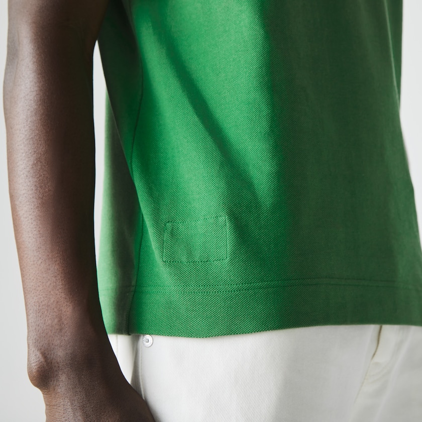 Camisa Polo Lacoste Classic Fit Organic Cotton Piqué Hombre Verdes | TF9-52755X1