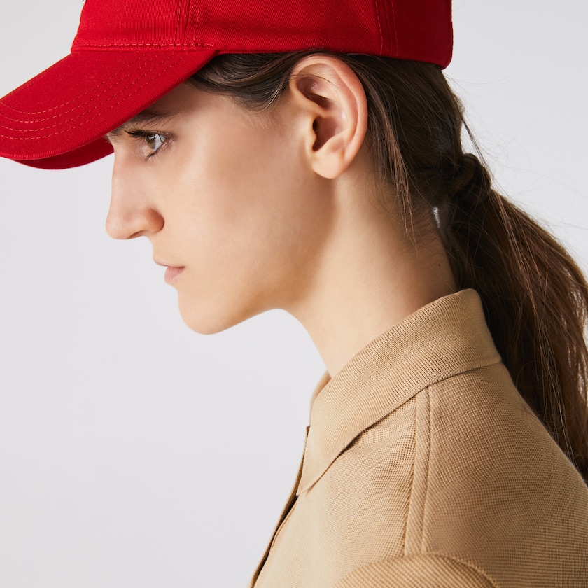 Camisa Polo Lacoste Classic Fit Soft Cotton Petit Piqué Mujer Beige | PC8-51315O5