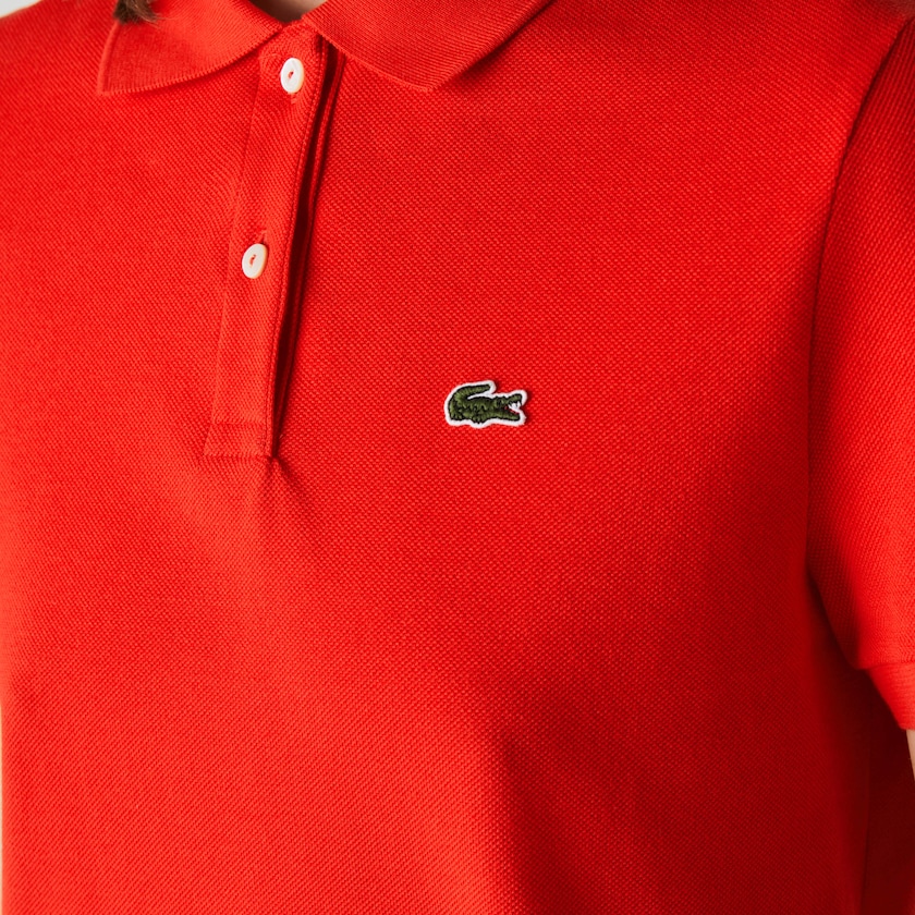 Camisa Polo Lacoste Classic Fit Soft Cotton Petit Piqué Mujer Rojos | GX7-24972L6