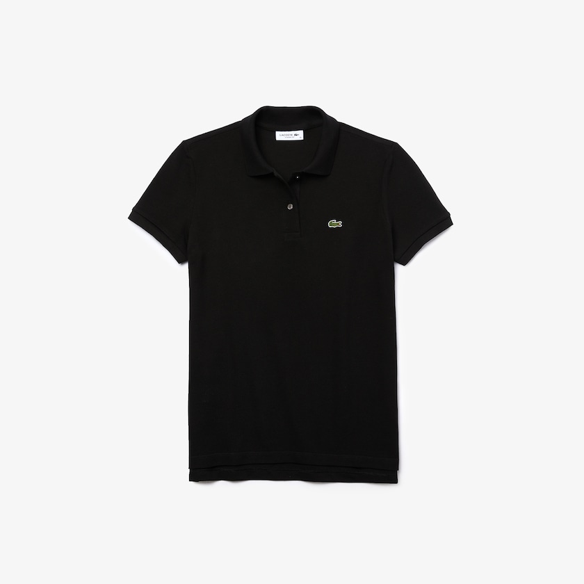 Camisa Polo Lacoste Classic Fit Soft Cotton Petit Piqué Mujer Negros | YP0-28522P2