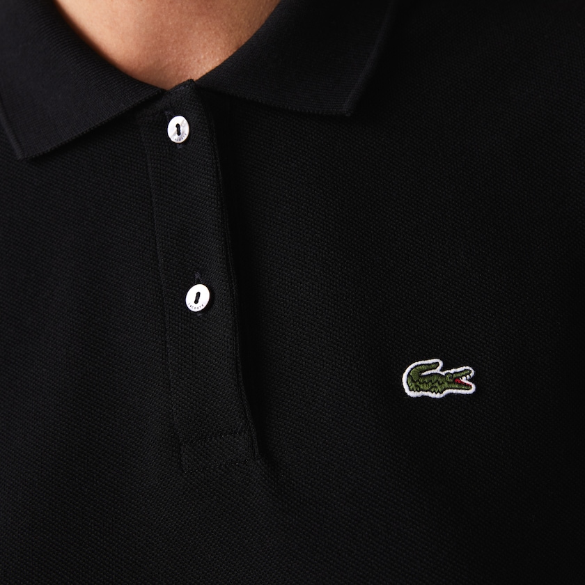 Camisa Polo Lacoste Classic Fit Soft Cotton Petit Piqué Mujer Negros | YP0-28522P2