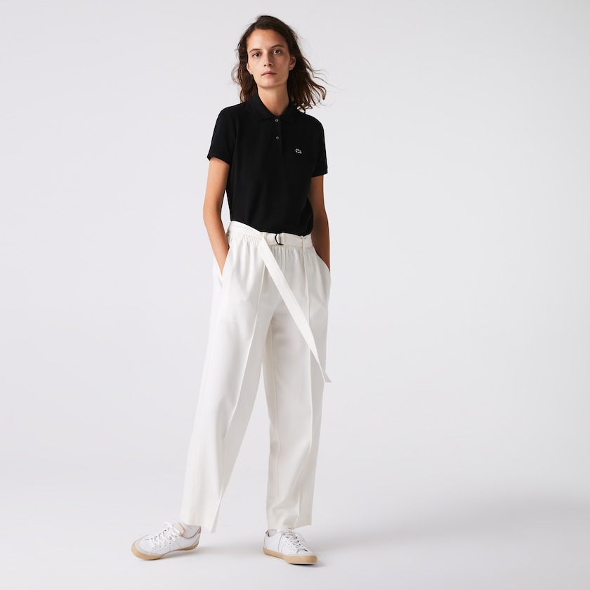 Camisa Polo Lacoste Classic Fit Soft Cotton Petit Piqué Mujer Negros | YP0-28522P2