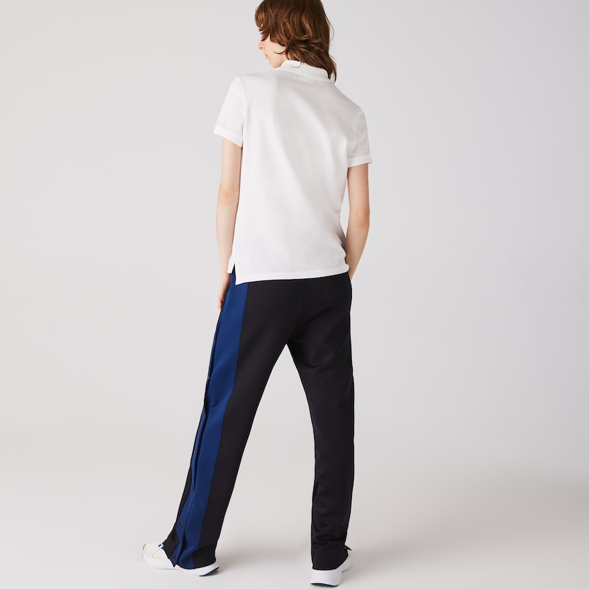 Camisa Polo Lacoste Classic Fit Soft Cotton Petit Piqué Mujer Blancos | EF3-02580T4
