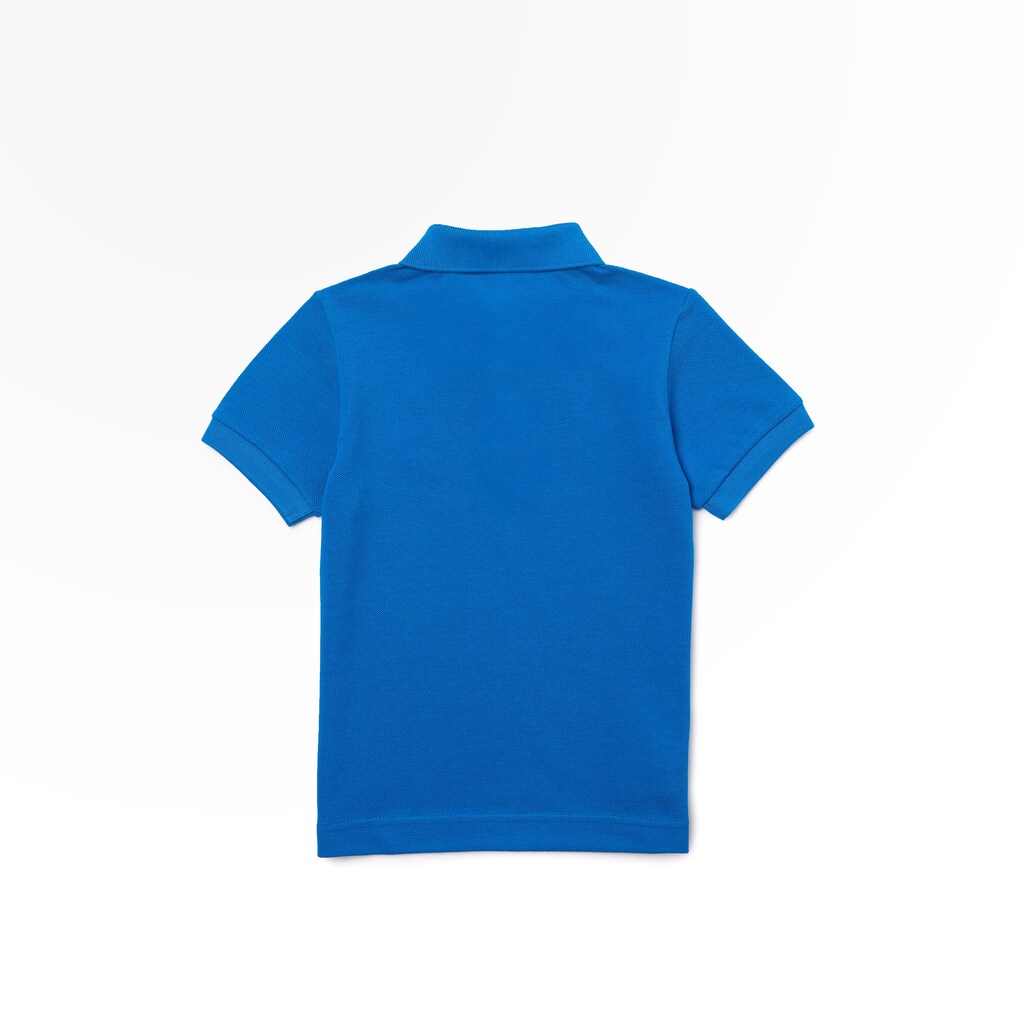 Camisa Polo Lacoste Niños Azules Fun Crocodiles Cotton Piqué BG8-45474B1