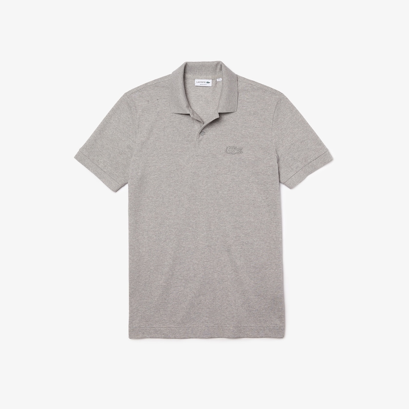 Camisa Polo Lacoste Loop Hombre Grises | SU1-85558I3