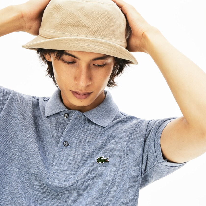 Camisa Polo Lacoste Marl Fabric L.12.12 Hombre Azules | CM6-89168A9