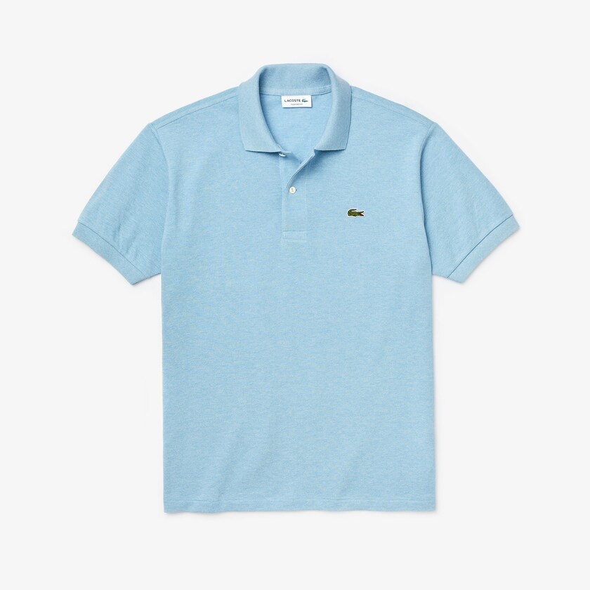 Camisa Polo Lacoste Marl Fabric L.12.12 Hombre Azules | BQ9-63336D8