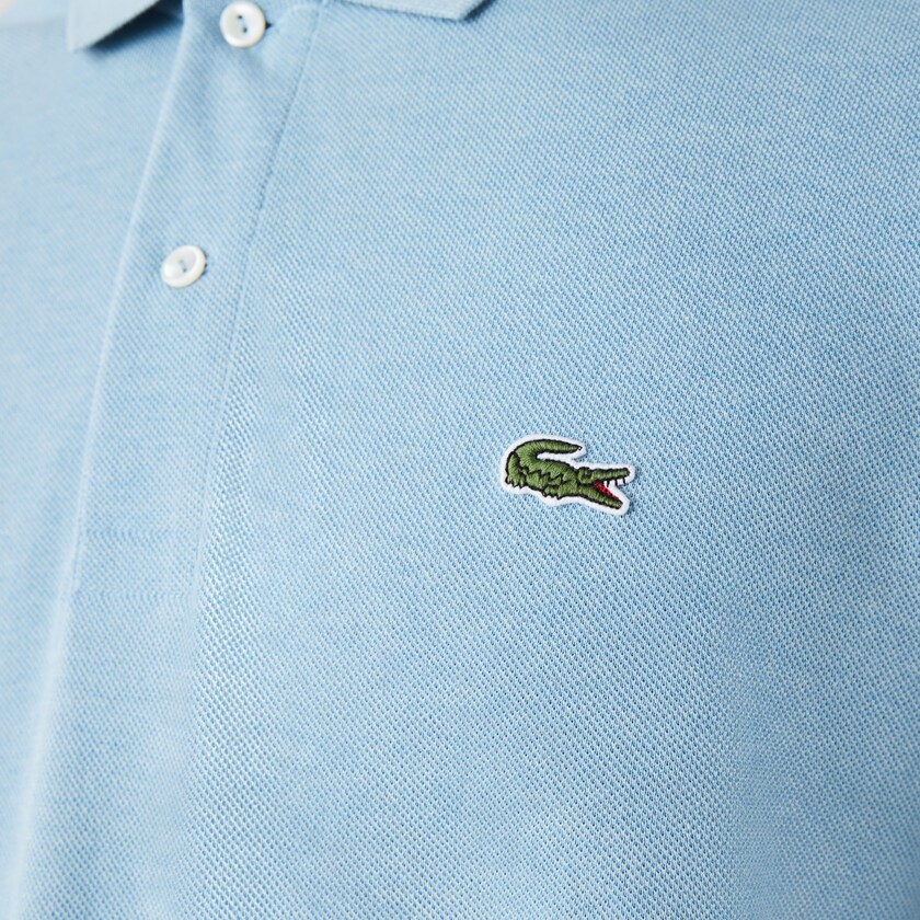 Camisa Polo Lacoste Marl Fabric L.12.12 Hombre Azules | BQ9-63336D8