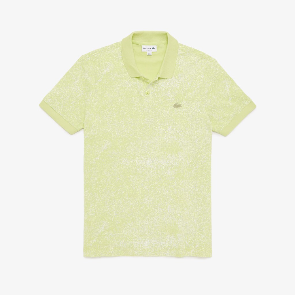 Camisa Polo Lacoste Motion Premium Piqué Hombre Amarillos | DE2-83908O2