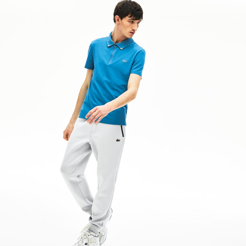 Camisa Polo Lacoste Motion Ultra-Lightweight Cotton Hombre Azules Amarillos | VT5-28422V8