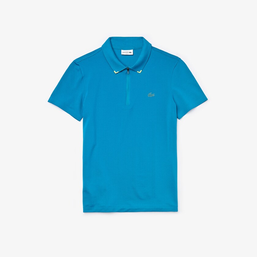 Camisa Polo Lacoste Motion Ultra-Lightweight Cotton Hombre Azules Amarillos | VT5-28422V8
