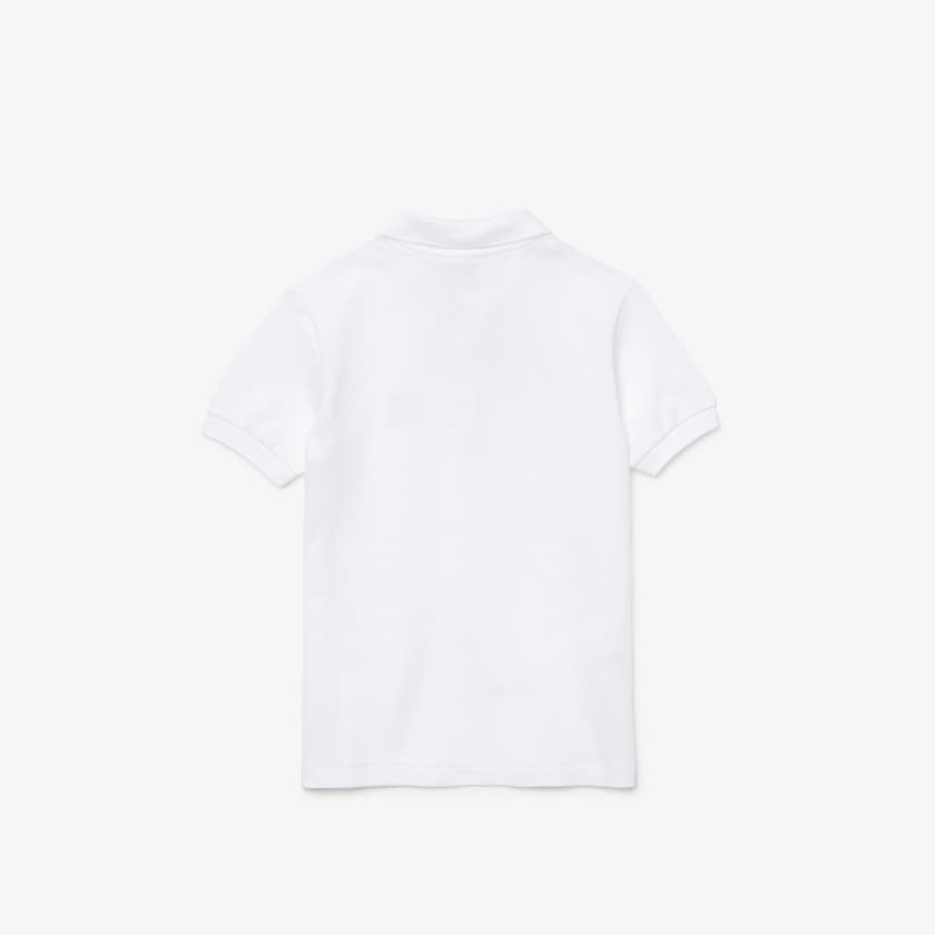 Camisa Polo Lacoste Niños Blancos Petit Piqué TJ1-35813K2