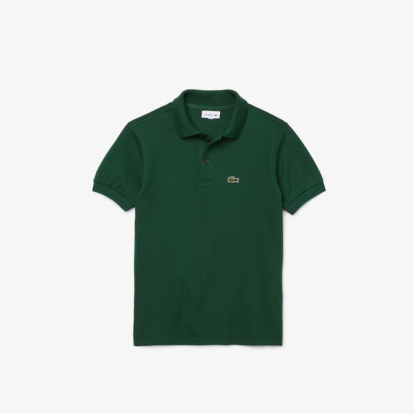 Camisa Polo Lacoste Niños Verdes Petit Piqué NW3-92729O5
