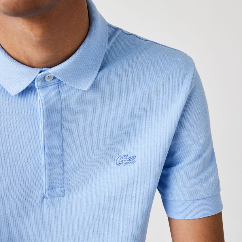Camisa Polo Lacoste Regular Fit Paris Hombre Azules | KL3-52125A8