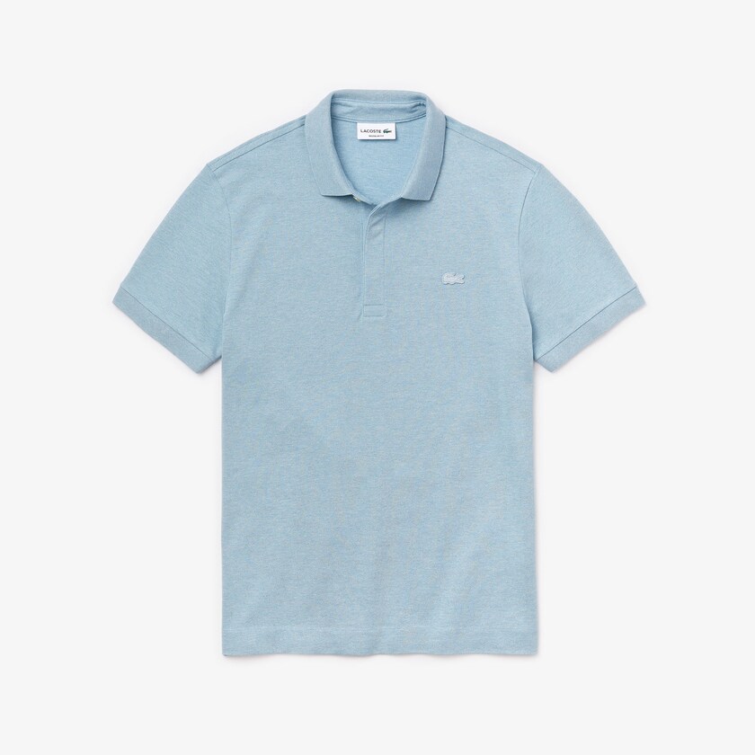Camisa Polo Lacoste Regular Fit Paris Hombre Azules | JV8-47604L2