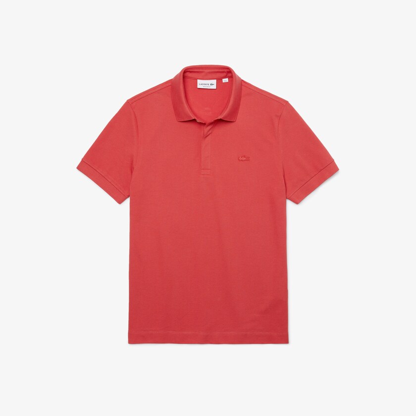 Camisa Polo Lacoste Regular Fit Paris Hombre Rojos | PT1-69646K7