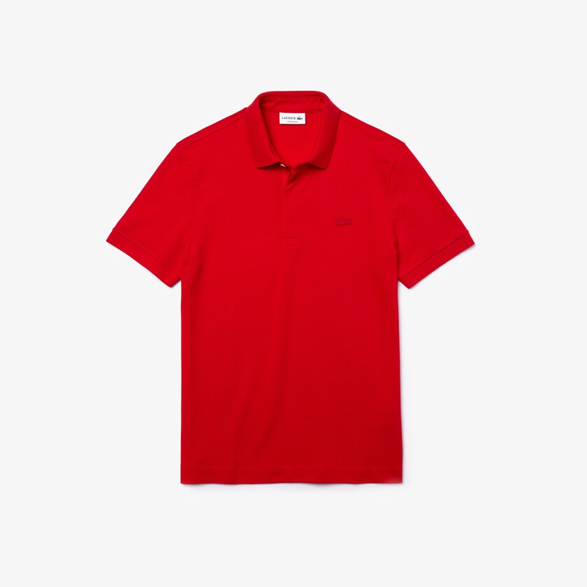 Camisa Polo Lacoste Hombre Rojos Regular Fit Paris TH1-40194A1
