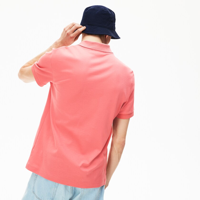 Camisa Polo Lacoste Regular Fit Soft Cotton Hombre Rosas | FU3-08480W0