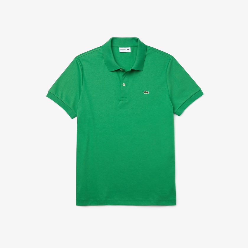 Camisa Polo Lacoste Regular Fit Soft Cotton Hombre Verdes | FT5-69146K1