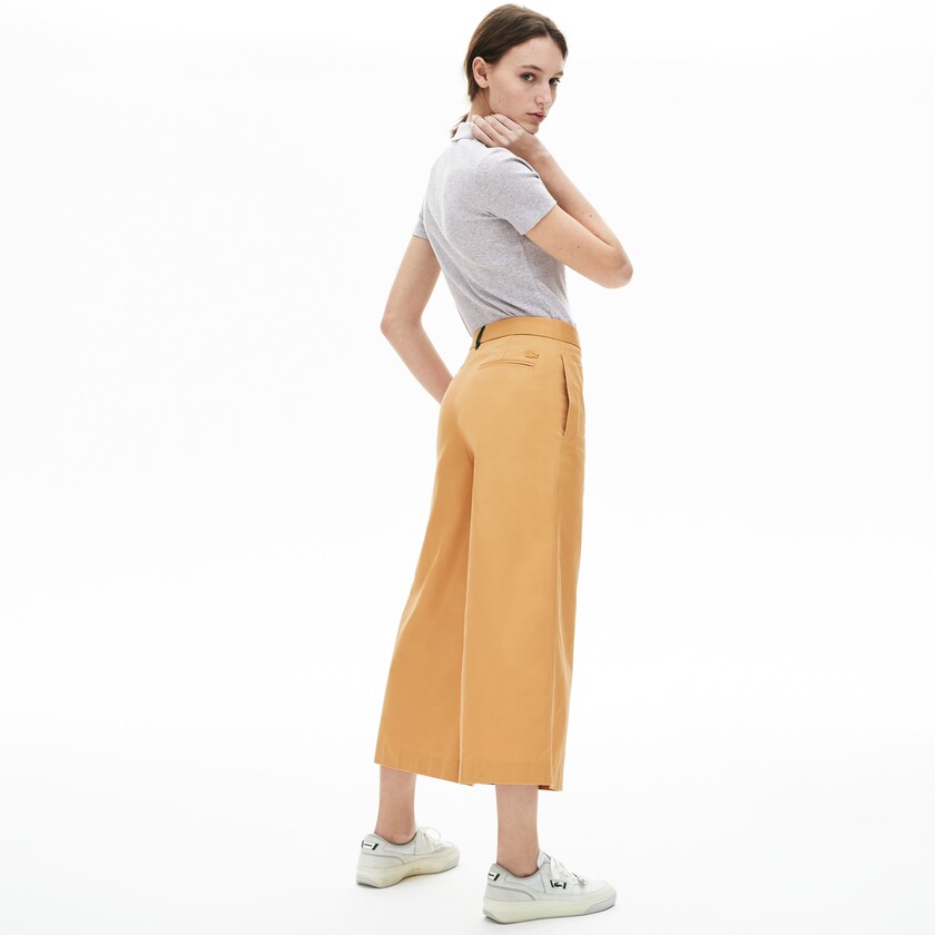 Camisa Polo Lacoste Ribbed Cotton Mujer Grises | UE5-11171C3