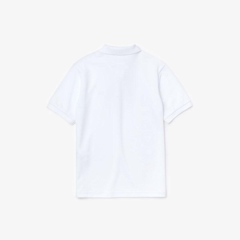 Camisa Polo Lacoste Niños Blancos Azul Marino Azules SPORT Branded Breathable Piqué IH6-48234U2