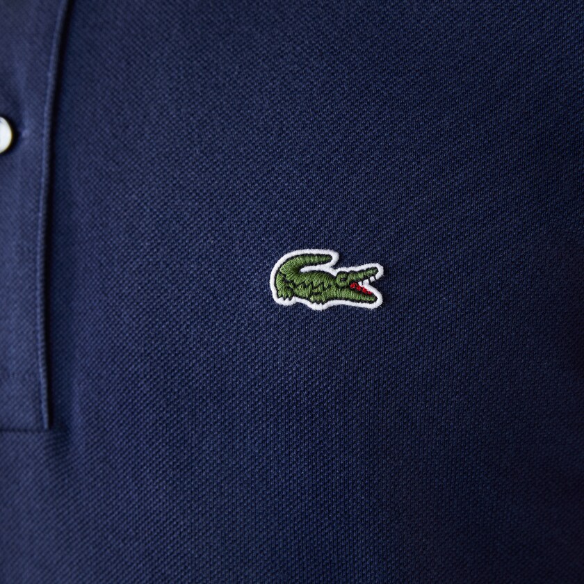 Camisa Polo Lacoste Slim Fit in Petit Piqué Hombre Azules | DN2-34343F4