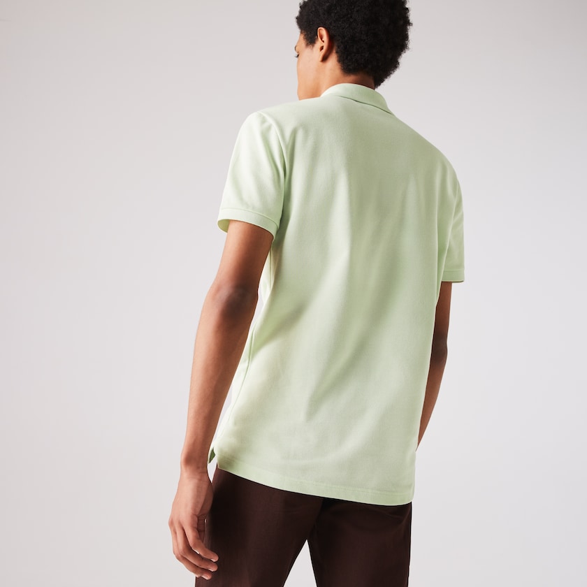 Camisa Polo Lacoste Hombre Verdes Slim Fit in Petit Piqué EY5-69006P4