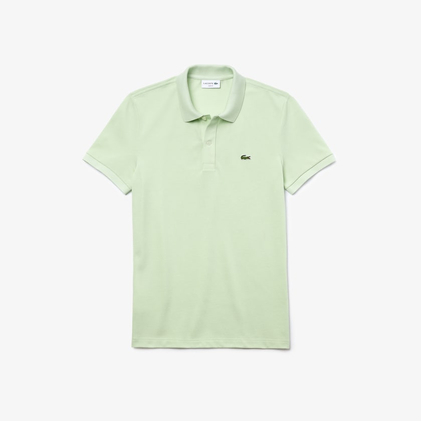 Camisa Polo Lacoste Hombre Verdes Slim Fit in Petit Piqué EY5-69006P4