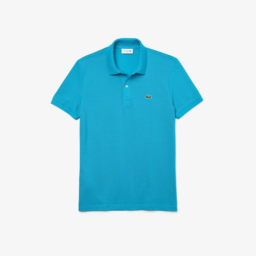 Camisa Polo Lacoste Slim Fit in Petit Piqué Hombre Azules | XR2-84588M4