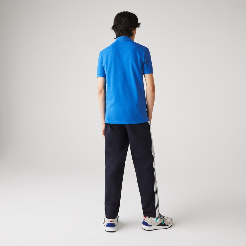 Camisa Polo Lacoste Slim Fit in Petit Piqué Hombre Azules | OA1-42714R8