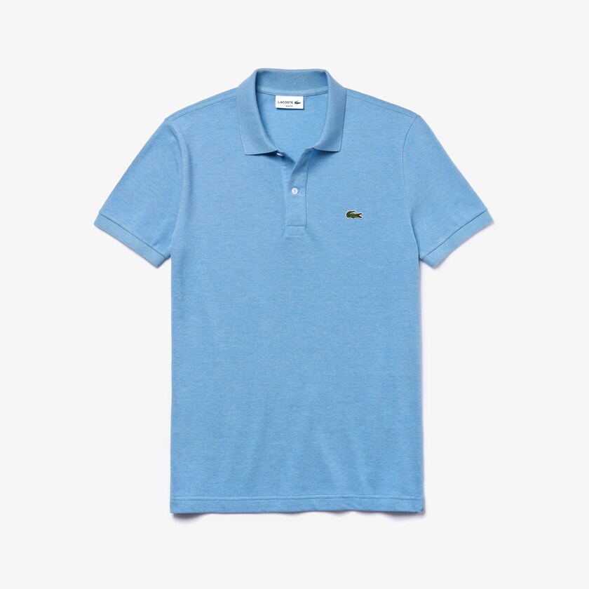 Camisa Polo Lacoste Slim Fit in Petit Piqué Hombre Azules | VC0-05050U6