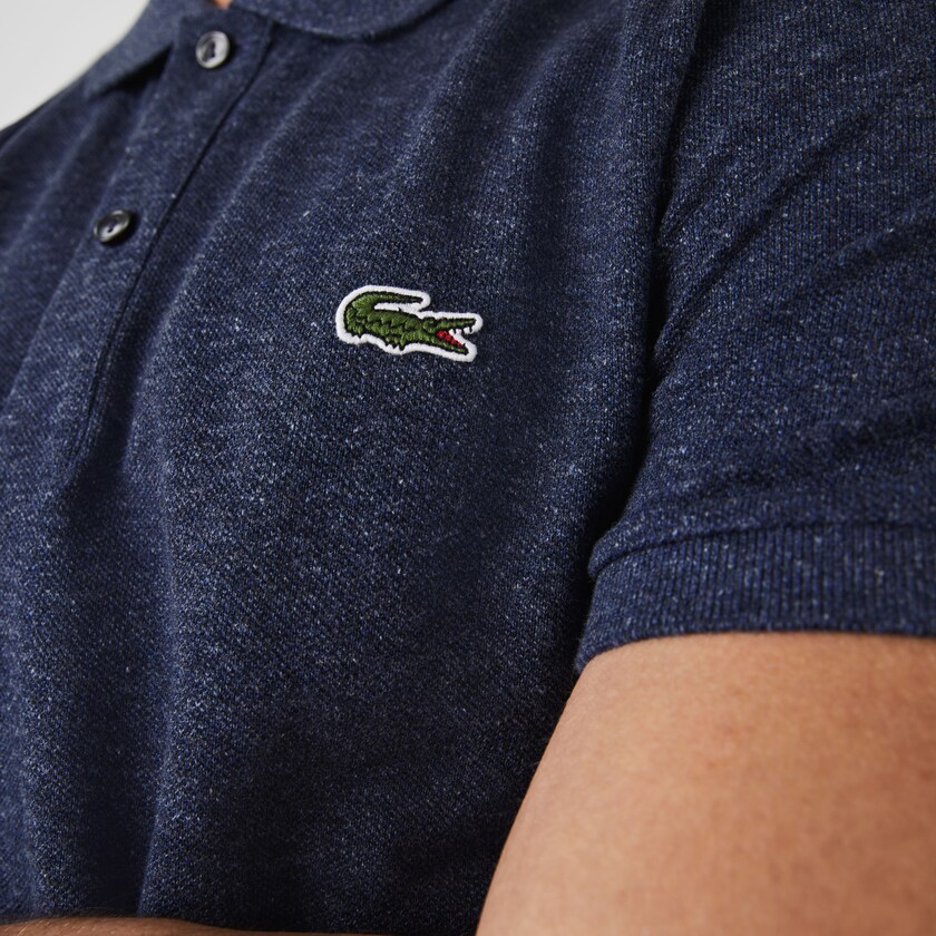 Camisa Polo Lacoste Slim Fit in Petit Piqué Hombre Azules | KB3-89278G3