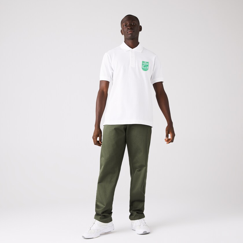 Camisa Polo Lacoste & The Everglades Foundation Co-Branded Hombre Blancos | GU7-79997N2