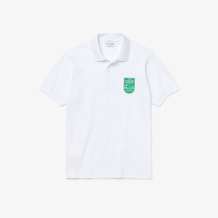 Camisa Polo Lacoste & The Everglades Foundation Co-Branded Hombre Blancos | GU7-79997N2
