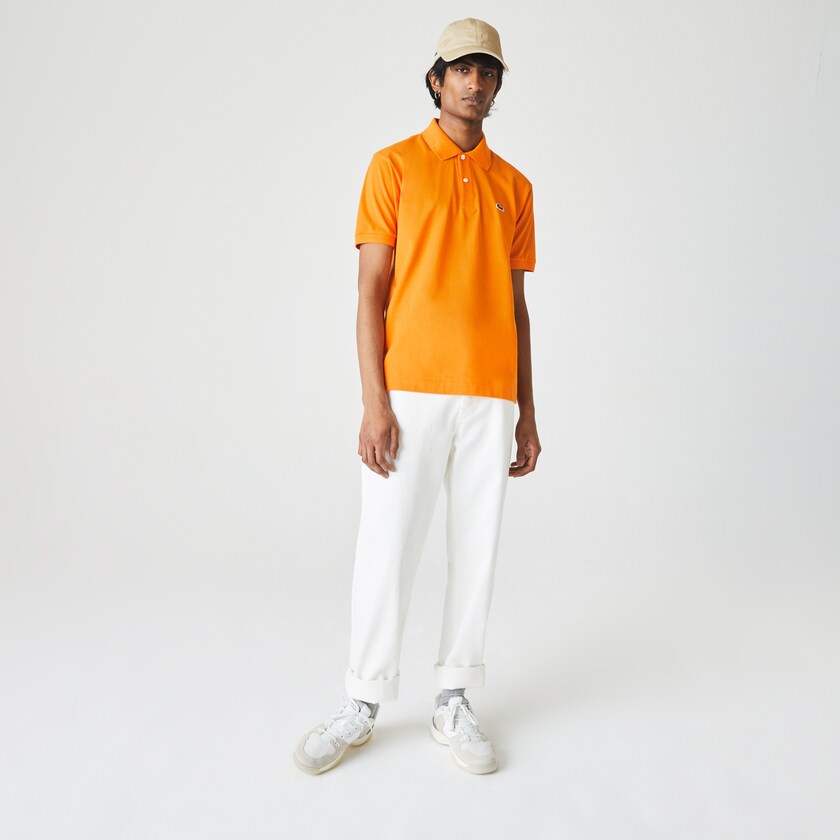 Camisas Lacoste Classic Fit L.12.12 Polo Hombre Naranjas | ZP0-02960P9