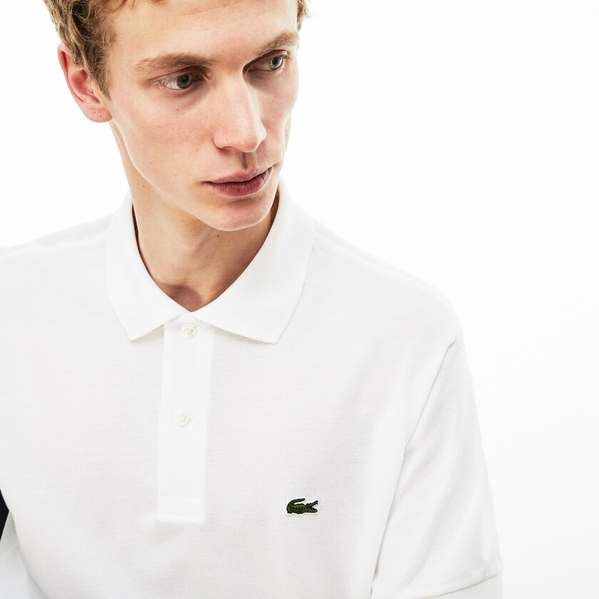 Camisas Lacoste Classic Fit L.12.12 Polo Hombre Blancos | FK2-01920R5