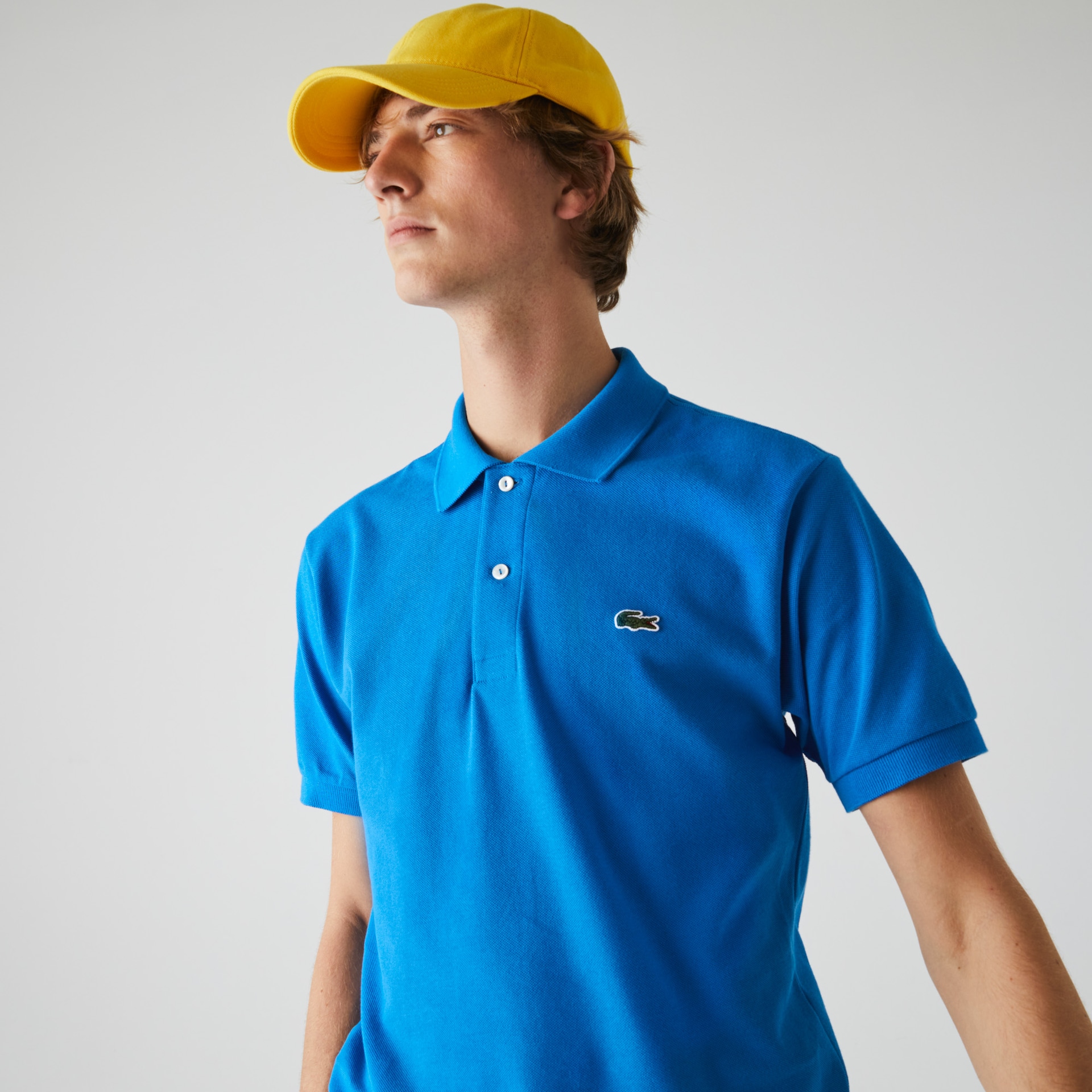 Camisas Lacoste Classic Fit L.12.12 Polo Hombre Azules | UZ0-76347G5