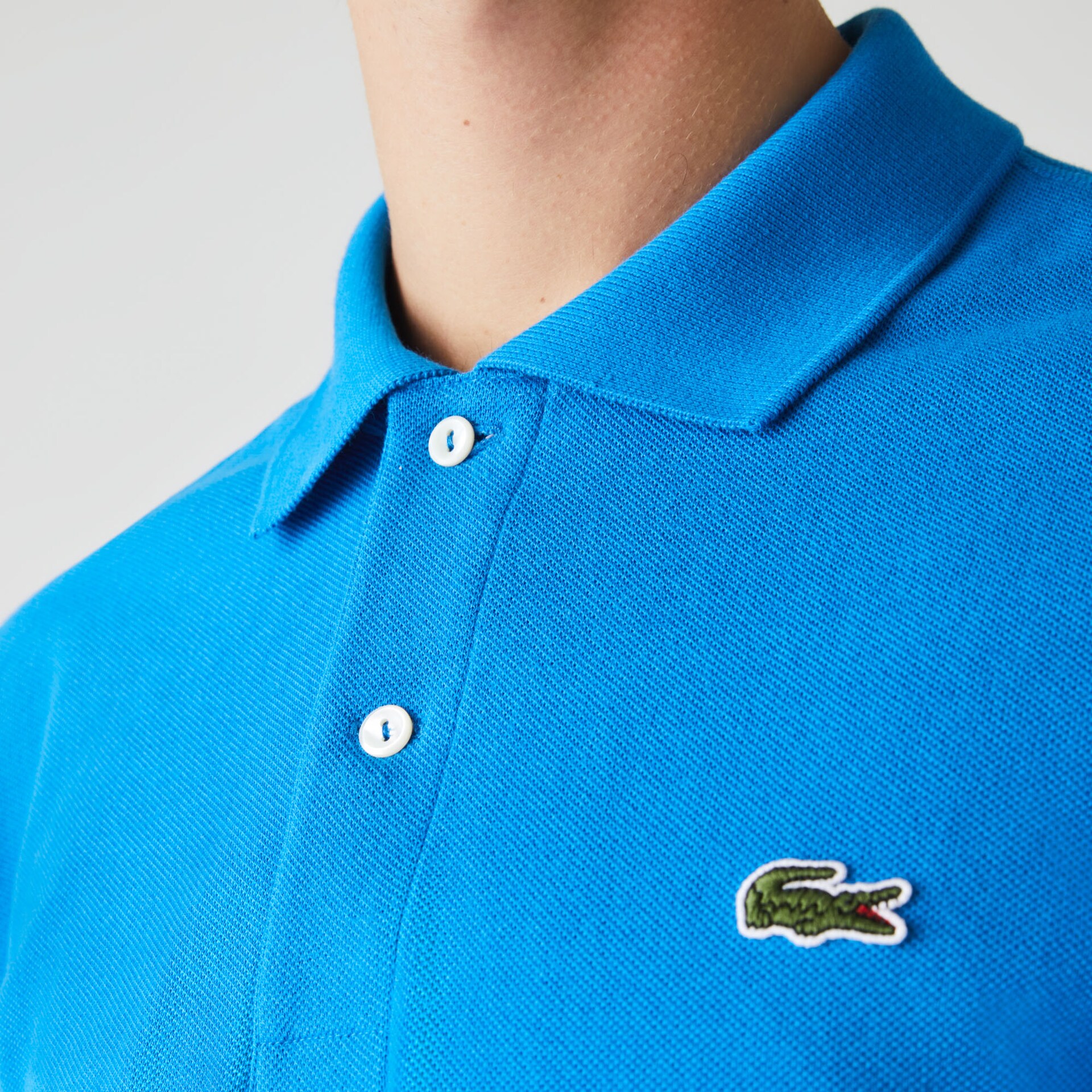 Camisas Lacoste Classic Fit L.12.12 Polo Hombre Azules | UZ0-76347G5