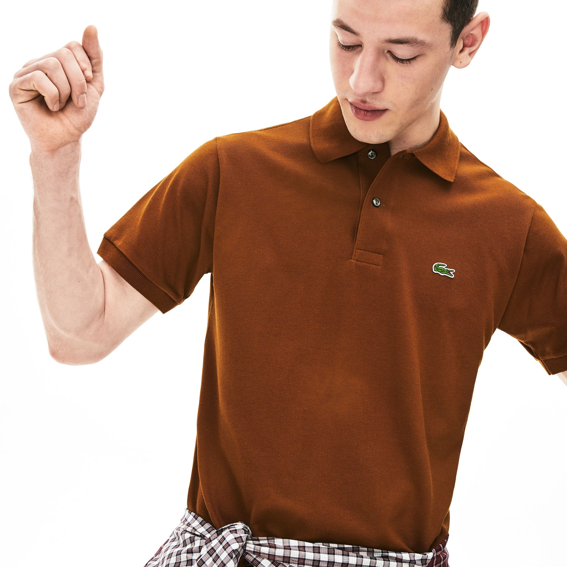 Camisas Lacoste Classic Fit L.12.12 Polo Hombre Marrom | RC8-46574H6